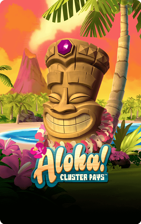 Aloha Cluster Pays slot at BetBuffoon
