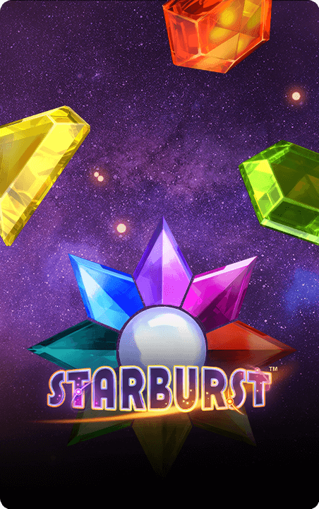 Starburst slot game available at BetBuffoon Casino